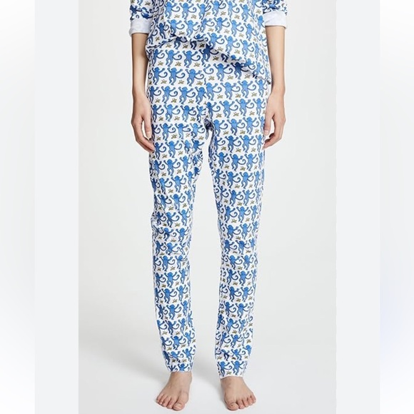 Roller Rabbit Other - Roller Rabbit original monkey lounge leggings pants pajama size XXS women’s